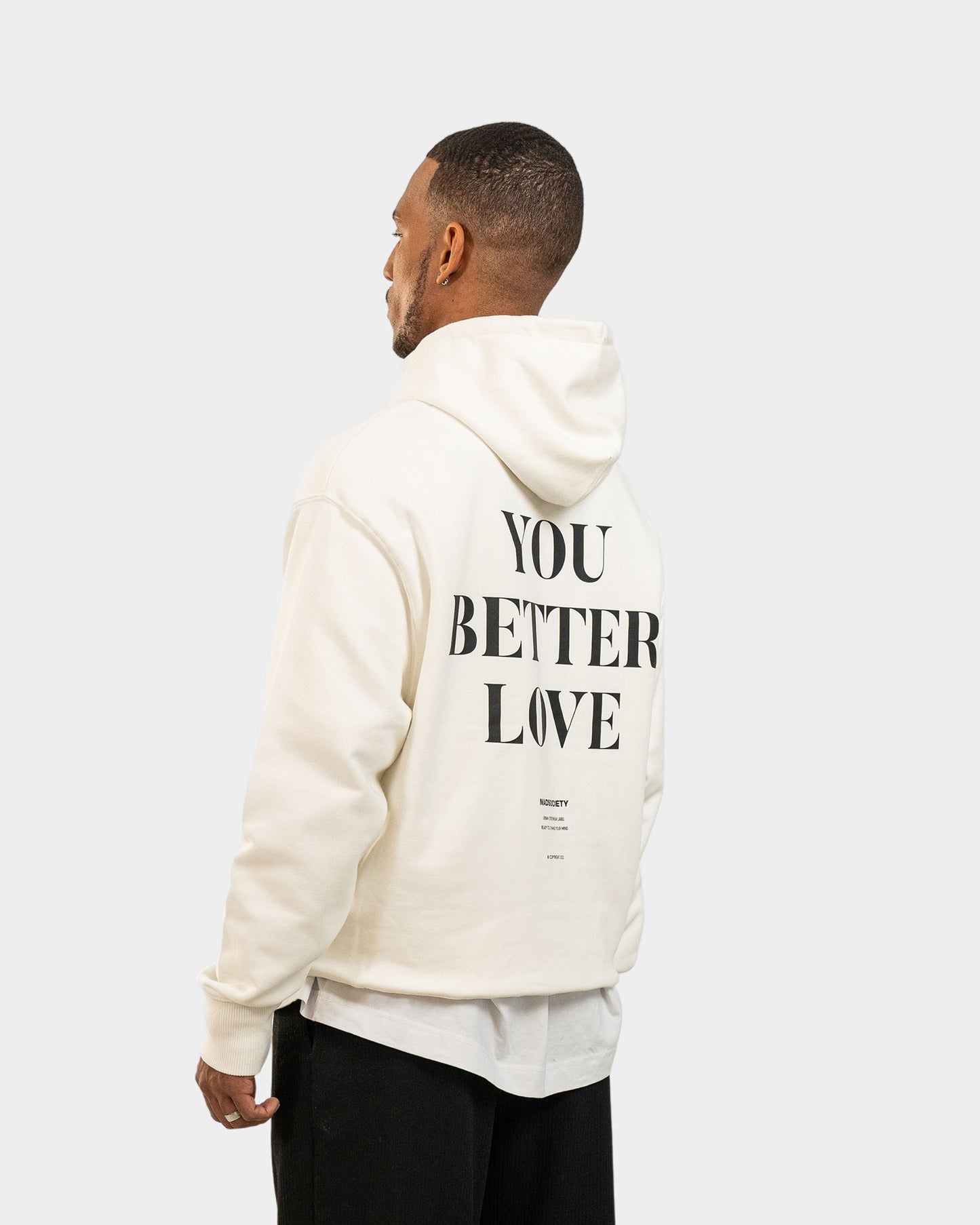 "YOU BETTER LOVE" HOODIE Off-White